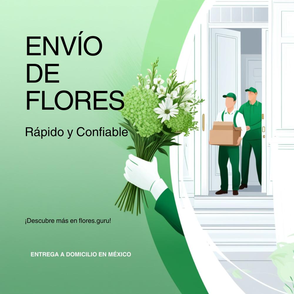 ¿Cómo funciona el envío de flores foráneo en México? Logística y tiempos