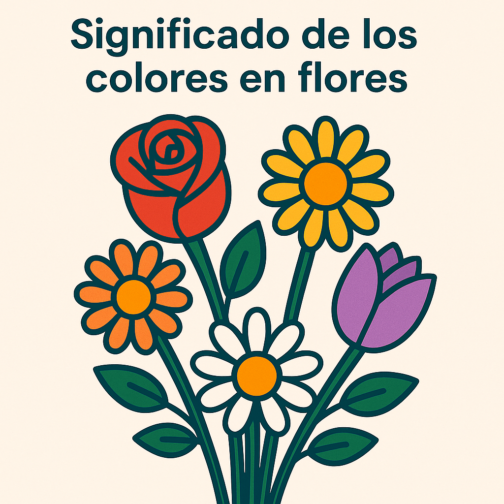 Significado de los colores en flores